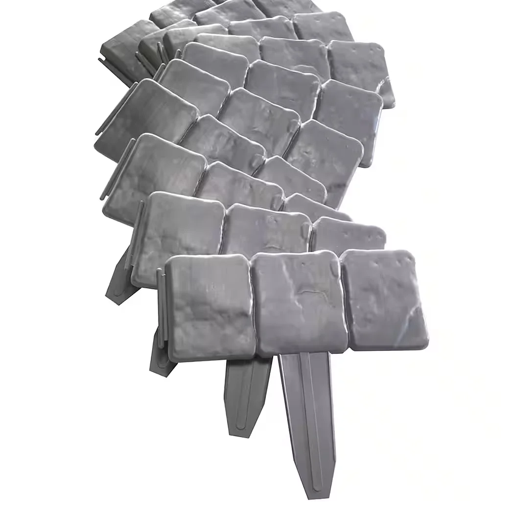 HTI-Living Beetumrandung Rasenkante 10 m Set Solarlichterkette