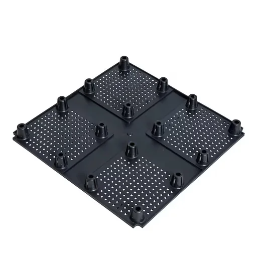ESTEXO Hochbeet Pflanzbeet Polyrattan Grau 40x40x44 cm