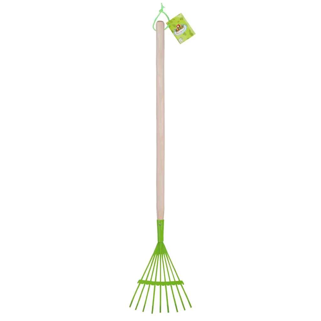 Esschert Design Kinderrechen grün KG101 Gartenrechen für Kinder