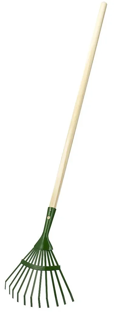 Albert Turk Kinder Laubbesen Gartenbesen mit Stiel 80 cm