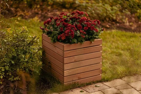 UPYARD Hochbeet ProPlanter Single Holz 36,5 x 36,5 cm