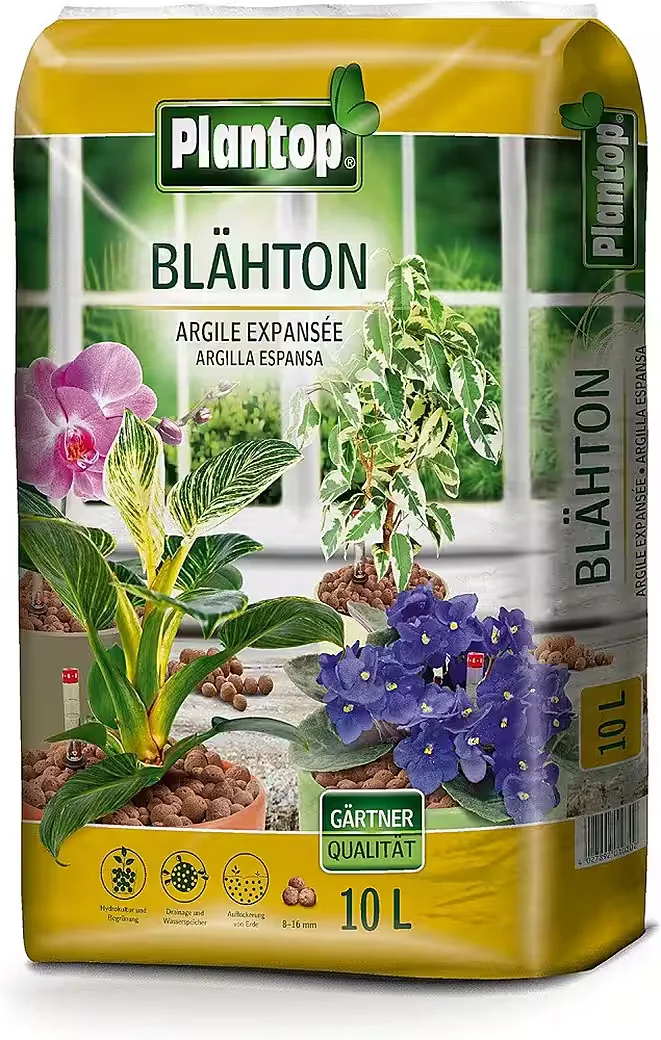 PLANTOP Blähton 10 Liter Hydrokultur Drainage