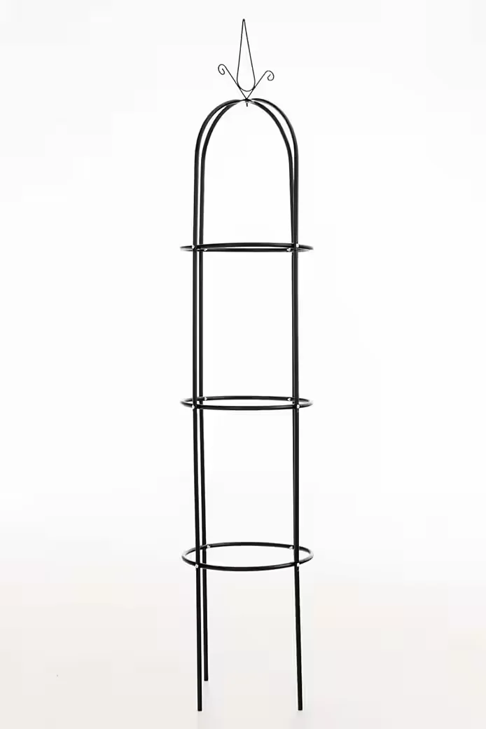 TPFGARDEN Roman Rosensäule Rankgitter Eisen 190 x 38 cm