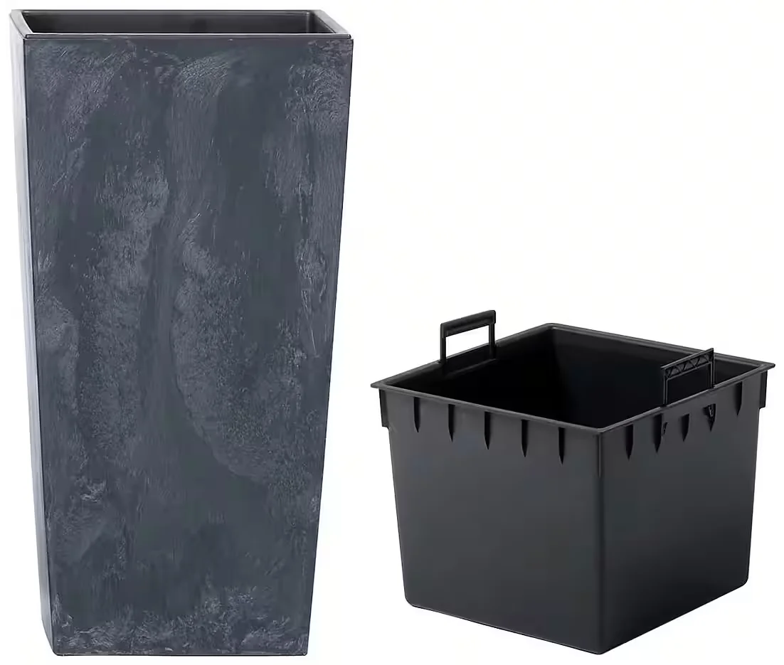 Prosperplast Urbi Square Effect Pflanzkübel quadratisch