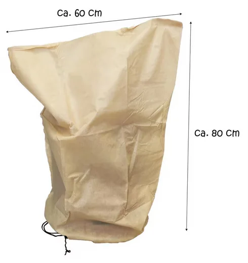 PRIMA FLORA Winterschutzvlies 2er Set beige 600 x 800 mm