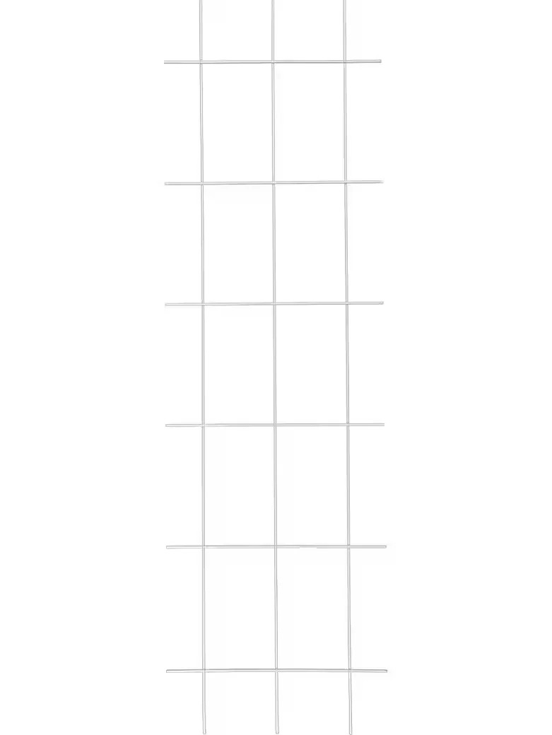 TREND LINE Rankgitter Spaliergitter 150 x 45 cm weiß