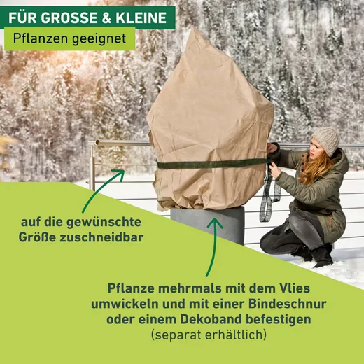 Windhager Winterschutzvlies Protect Gartenvlies für Pflanzen