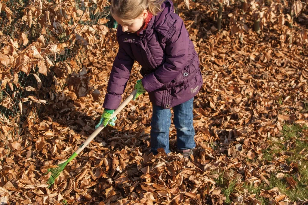 Esschert Design Kinderrechen grün KG101 Gartenrechen für Kinder