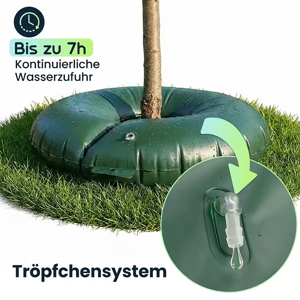 SHOP'N SMILE IDEOON Baumbewässerungsring 55L PVC bis 30 cm Stammumfang