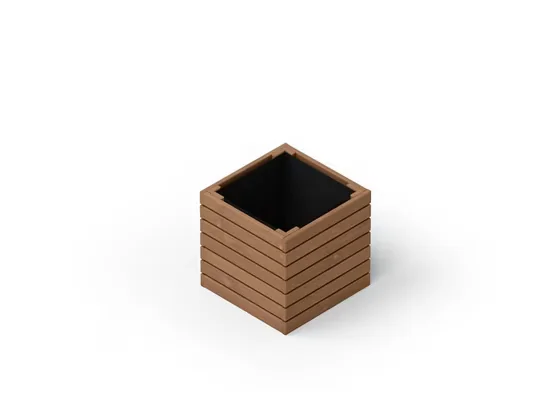 UPYARD Hochbeet ProPlanter Single Holz 36,5 x 36,5 cm