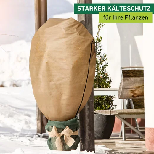 Windhager Winterschutzvlies Protect XXL Gartenvlies Pflanzen beige