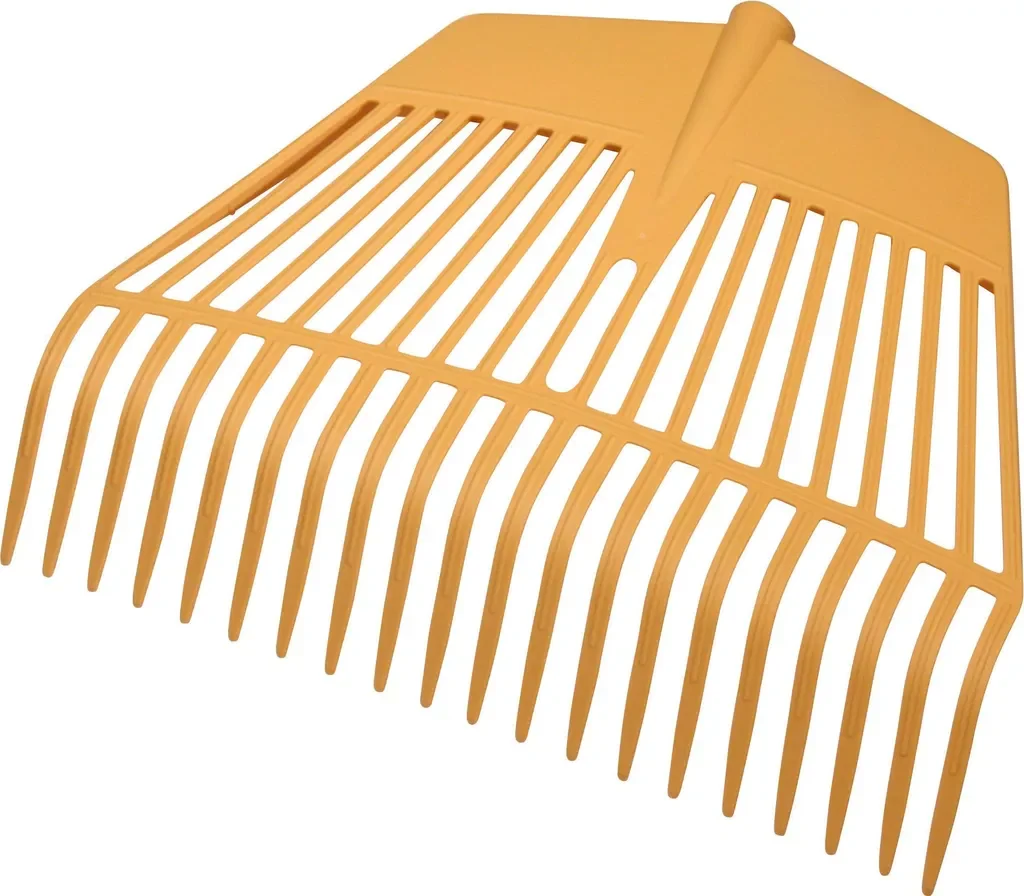 KERBL Laubrechen und Laubgabel 2 in 1 45 cm Gartenrechen