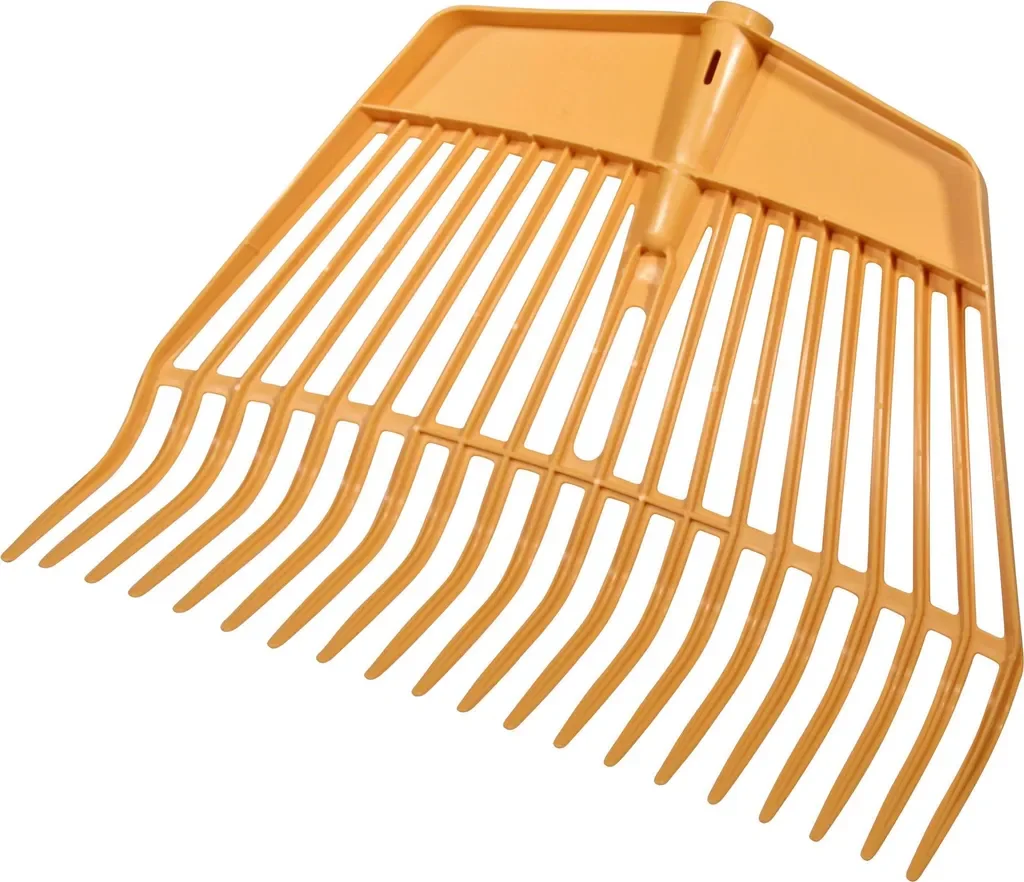 KERBL Laubrechen und Laubgabel 2 in 1 45 cm Gartenrechen