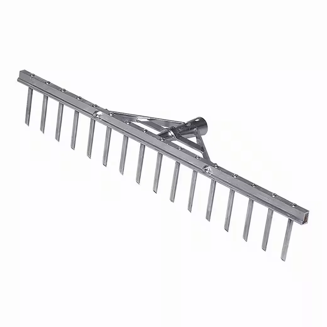 ROMULUS GMBH & CO. KG Gartenrechen Aluminium 16 Zinken 62 cm