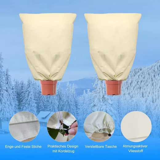 COOL-I Winterschutzvlies für Pflanzen Frostschutz