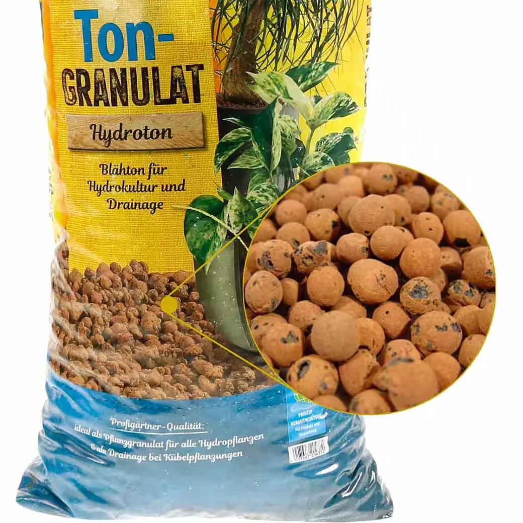 FRUX Blähton Hydroton Ton-Granulat Pflanzgranulat 18L