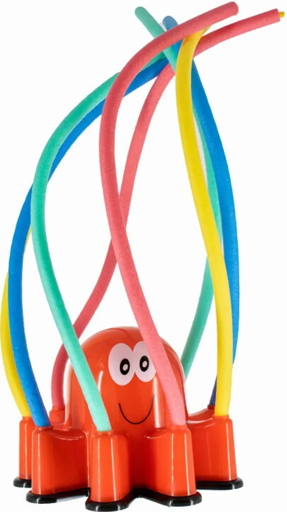 4IQ Oktopus Gartensprinkler Wasserspielzeug für Kinder