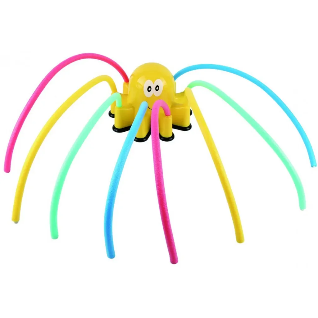 4IQ Oktopus Gartensprinkler Wasserspielzeug für Kinder