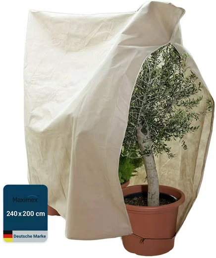 WENKO Winterschutzvlies für Pflanzen Frostschutz Pflanzenschutz