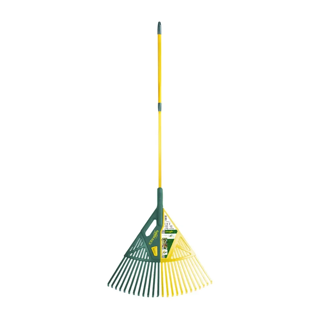 GardiREX Laubrechen mit Teleskopstiel 67 cm, 146 cm Länge
