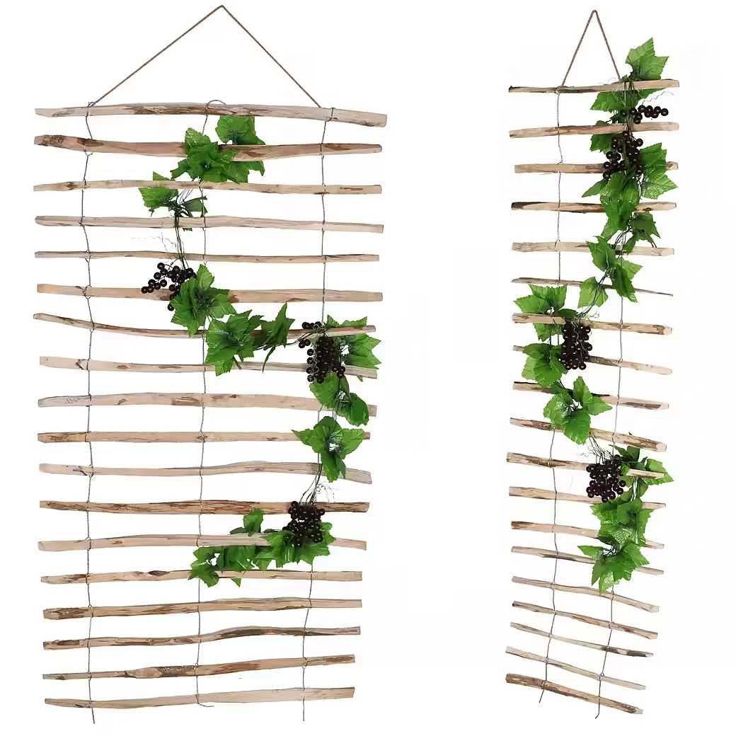 HOME4LIVING Rankgitter Holz Rankhilfe wetterfest 50 und 100 cm