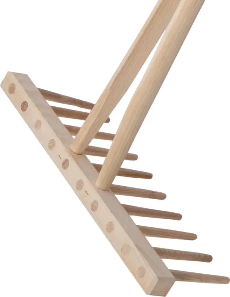 FREUND VICTORIA Mini-Holzrechen 66670 Gartenrechen