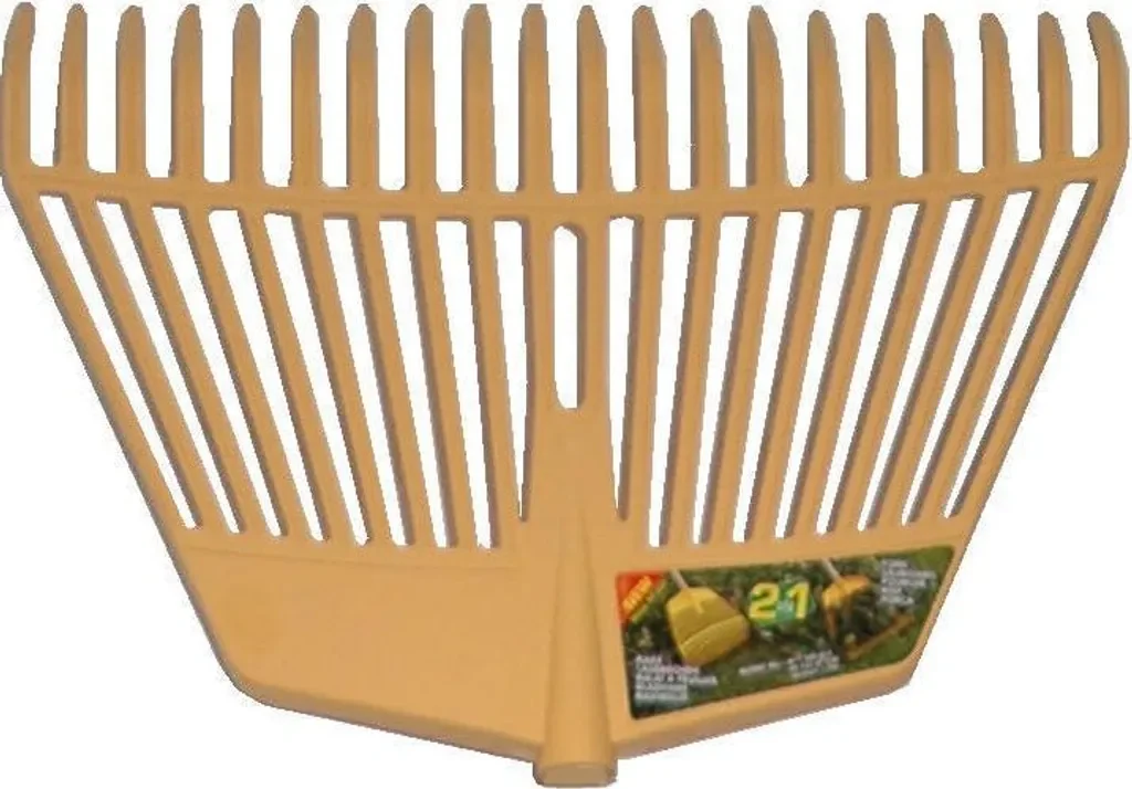 KERBL Laubrechen und Laubgabel 2 in 1 45 cm Gartenrechen