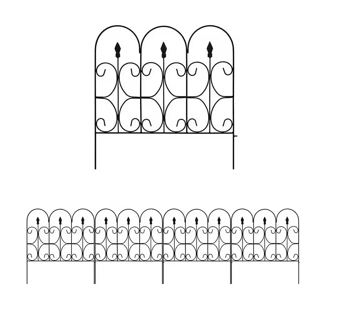PROVANCE Beeteinfassung Beetumrandung Kunststoff Gartenzaun 4-20 m